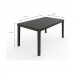 Side table IPAE Progarden Sumatra Black Resin (72 x 138 x 78 cm)