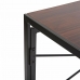 Pöytä Versa Ruskea Taitettava Metalli Puu (45 x 74 x 90 cm)