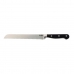 Bread Knife Quid Professional Inox Chef Black Metal 20 cm (Pack 6x)