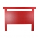 Headboard DKD Home Decor Black Red Wood Fir MDF Wood 160 x 4 x 120 cm