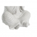 Figurine Décorative DKD Home Decor 24 x 22 x 39 cm Blanc Moine Oriental (3 Pièces)