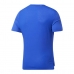 Kortarmet T-skjorte til Menn Reebok Workout Ready Supremium Blå