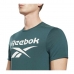 Kortærmet T-shirt til Mænd Reebok Workout Ready Supremium Cyan