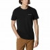 Men’s Short Sleeve T-Shirt Columbia Sun Trek Black Men