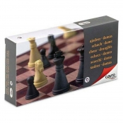 Schach- und Dame-Brett Colorbaby Backgammon Holz (4 Stück)