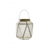 Lantern DKD Home Decor Crystal Golden Brass (18 x 20 x 23 cm)