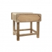 Noční stolek DKD Home Decor Kaštanová Přírodní mangové dřevo 50 x 40 x 50 cm