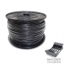 Параллельный кабель с интерфейсом Sediles 28917 2 x 0,75 mm Чёрный 700 m Ø 400 x 200 mm