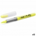 Флуоресцентный маркер Bic Highlighter Flex Жёлтый 12 Предметы