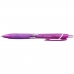 Pen med flydende blæk Uni-Ball Rollerball Jestsream SXN 150C-07 Violet 1 mm (10 Dele)