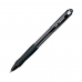 Pero s tekočim črnilom Uni-Ball Rollerball Laknock SN-100 Črna 0,4 mm (12 Kosi)