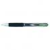 Šķidrās tintes pildspalva Uni-Ball Rollerball Signo UM-207 Zaļš 0,4 mm (12 Daudzums)