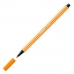Плумастер Stabilo Pen 68 Оранжев (10 Части)