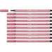 Felt-tip pens Stabilo Pen 68 Fluor Fluorescent Red (10 Pieces)