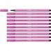 Fixy Stabilo Pen 68 Fluorescenční Růžový (10 Kusy)