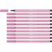 Felt-tip pens Stabilo Pen 68 Light Pink (10 Pieces)