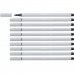 Фетр Stabilo Pen 68 Светло-серый (10 Предметы)