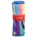 Tuschpennor Stabilo Pen 68 Rollerset Multicolour (25 Delar)