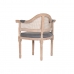 Krzesło do Jadalni DKD Home Decor Ciemny szary 67 x 51 x 85 cm 79 x 53 x 85 cm