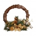 Advent wreathe 30,48 cm Wood Brown Green Plastic
