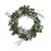 Vianočná koruna Ananásy Striebristý zelená 60 x 13 x 60 cm