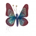 Decorazione Natalizia Farfalla 14 x 3 x 18 cm Azzurro Rosa