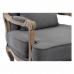 Fotelja DKD Home Decor Siva Smeđa Drvo Plastika 70 x 66 x 94 cm