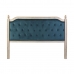 Табла за легло DKD Home Decor цвят тюркоаз Дървен каучук 160 x 6 x 120 cm