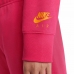 Dievčenská mikina s kapucňou  CROP HOODIE  Nike DM8372 666  Ružová
