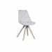 Valgomojo kėdė DKD Home Decor Poliesteris Šviesiai pilka Ąžuolas (48 x 44 x 84 cm)