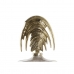 Váza DKD Home Decor Sklo Béžová Zlatá Aluminium (33 x 15 x 58 cm)