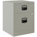Chest of drawers Bisley Grey Metal Steel 52 x 41 x 40 cm