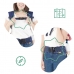 Baby Carrier Backpack Badabulle Easy & Go 15 kg Blue Ergonomic 0-4 Years