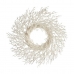 Ghirlanda di Natale Ramo Bianco Plastica 50 x 10 x 50 cm