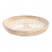 Valet Tray DKD Home Decor Mangohout Boomstructuur Indiaas Verouderde afwerking 20,5 x 20,5 x 2,5 cm