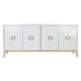 Sideboard DKD Home Decor White Golden Metal Mango wood 180 x 40 x 80 cm