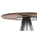 Table de Salle à Manger DKD Home Decor Acier Aluminium Bois de manguier (120 x 120 x 76 cm)