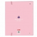 Ringbind Benetton Vichy A4 Pink (27 x 32 x 3.5 cm)