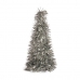 Weihnachtsbaum Mattierend Lametta 18 x 18 x 45,5 cm Silberfarben Kunststoff Polypropylen