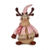 Christmas Reindeer Pink Brown 15 x 43 x 19 cm