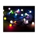 Krans av LED-lys Decorative Lighting Flerfarget (2,3 m)
