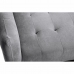 Canapea extensibilă DKD Home Decor Gri Poliester Lemn Plastic Modern Scandi 190 x 75 x 75 cm