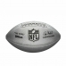 Мяч для американского футбола Wilson DUKE METALLIC Серый Один размер