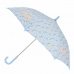 Paraply Moos Lovely Ljusblå (Ø 86 cm)