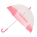 Deštníky BlackFit8 Glow up Transparentní Růžový (Ø 70 cm)