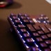 Mänguriklaviatuur DR1TECH DR10031 Must RGB QWERTY (Renoveeritud A)