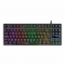 Žaidimų klaviatūra Mars Gaming MKTKLES LED RGB Ispaniška Qwerty