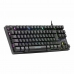 Gaming-tastatur Mars Gaming MKTKLES LED RGB Spansk qwerty