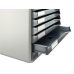 Модулен Шкаф за Документи Leitz Form Set 10 чекмеджета Сив Тъмно сив полистирен Пластмаса 28,5 x 29 x 35,5 cm