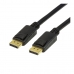 Câble DisplayPort LogiLink 2 m Noir